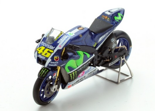 1/43 Yamaha YZR M1 #46 - Movistar Yamaha MotoGP Winner Netherlands GP - Assen 2015 Valentino Rossi