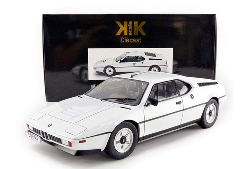 1/12 KK-Scale BMW M1 E26 (Red) Diecast Car Model - LIVECARMODEL.com