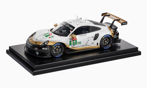 1/12 Dealer Edition Porsche 911 RSR #91 World Champion 24h Le Mans 2019 with Showcase Car Model