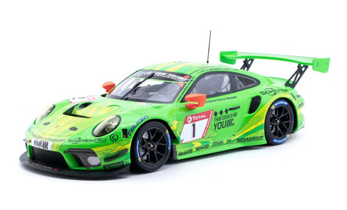 1/18 Minichamps Porsche 911 GT3 R #1 24h Nürburgring 2019 Manthey Racing Car Model