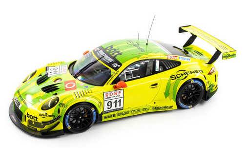 1/18 IXO Porsche 911 GT3 R #911 24h Nürburgring 2018 Manthey