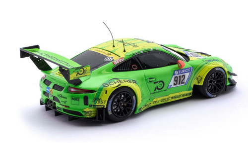 1/43 Minichamps Porsche 911 (991) GT3 R #912 Winner 24h Nürburgring 2018 Manthey Grello Car Model