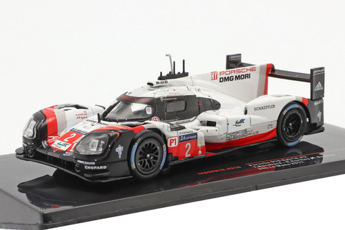 1/43 IXO Porsche 919 Hybrid #2 Winner 24h LeMans 2017 Bernhard, Hartley, Bamber Car Model