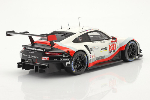 1/18 IXO Porsche 911 (991) RSR #911 24h Daytona 2018 Porsche GT Team Car Model