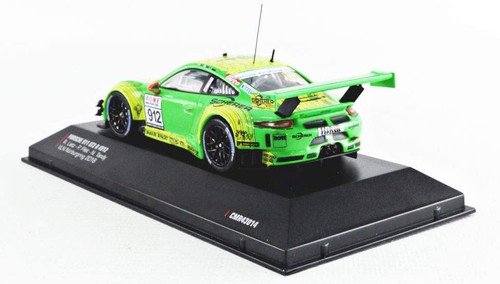 1/43 Ixo 2019 Porsche 911 GT3 R #912 Winner VLN 3 Nürburgring