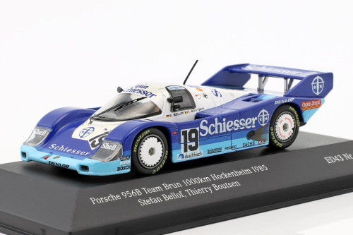 1/43 CMR Porsche 956B Team Brun #19 1000km Hockenheim 1985 Bellof, Boutsen Car Model