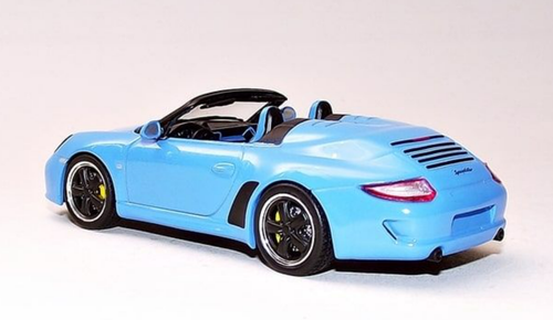 1/43 2010 Porsche 911 (997) Speedster (Blue) Car Model