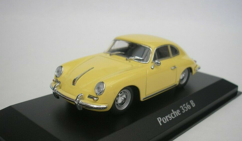 1/43 Minichamps 1961 Porsche 356 B Coupe (Yellow) Car Model