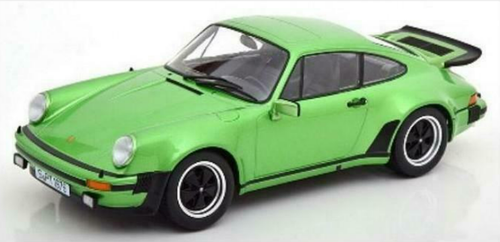 1/18 KK-Scale 1976 Porsche 911 (930) Turbo 3.0 (Green Metallic) Diecast Car Model