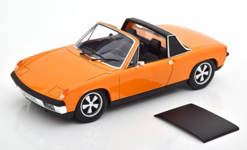 1/18 Norev 1973 Porsche 914/6 (Orange) Diecast Car Model