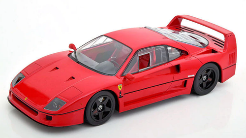 1/18 KK-Scale 1990 Ferrari F40 Lightweight (Red) Car Model