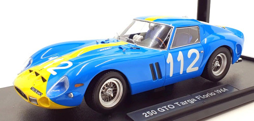 1/18 BBR 1964 Ferrari 250 GTO Targa Florio #112 (Blue with Yellow