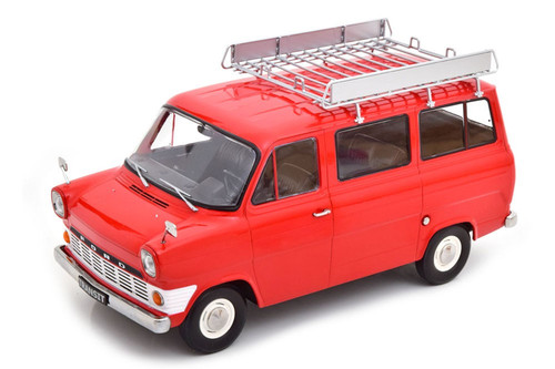 1/18 KK-Scale 1965 Ford Transit Bus (Red) Car Model