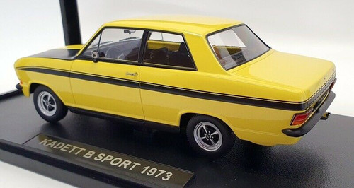 1/18 KK-Scale 1973 Opel Kadett B Sport (Yellow & Black) Car Model