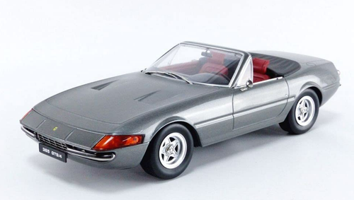 1/18 KK-Scale 1971 Ferrari 365 GTB/4 Daytona Convertible Series 2 (Grey Metallic) Car Model