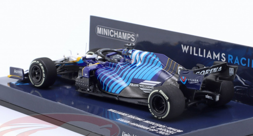 1/43 Minichamps 2021 Formula 1 George Russell Williams FW43B #63 Saudi Arabia GP Car Model Limited 528 Pieces