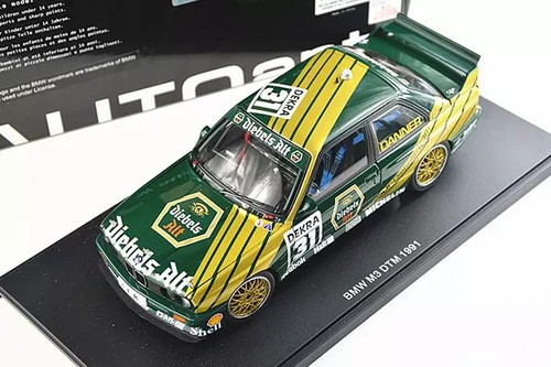 1/18 AUTOart BMW M3 (E30) DTM PLAIN BODY VERSION (BLACK