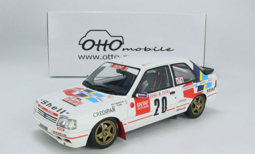 1/18 OTTO 1990 Peugeot 309 GR A #20 Resin Car Model