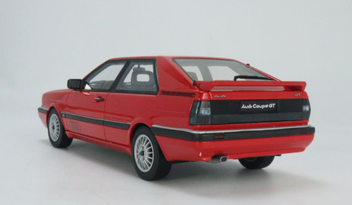 1/18 OTTO 1987 Audi GT Coupe (Red) Resin Car Model