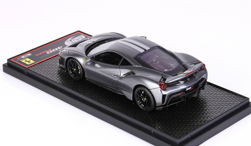 1/43 BBR Ferrari 488 Pista (Silverstone Grey 740) Car Model Limited 35 Pieces