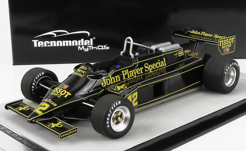 1/18 Tecnomodel 1981 Nigel Mansell Lotus 87 #12 4th Las Vegas GP Formula 1 Car Model