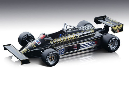 1/18 Tecnomodel 1981 Nigel Mansell Lotus 87 #12 British GP Formula 1 Car Model