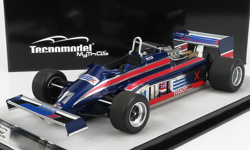 1/18 Tecnomodel 1981 Elio de Angelis Lotus 87 #11 Monaco GP Formula 1 Car Model