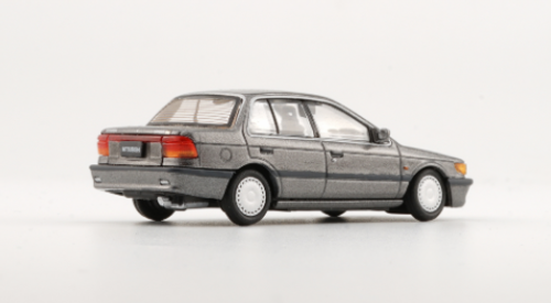  1/64 BM Creations Mitsubishi 1988 Lancer /Gti Silver Diecast Car Model