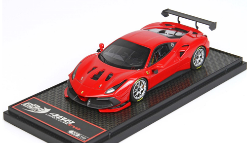 1/43 BBR Ferrari 488 Challenge 2020 EVO (Rosso Corsa 322 Red) Resin Car Model Limited 100 Pieces