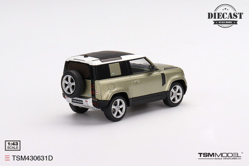 1/43 TSM Land Rover Defender 90 First Edition Pangea Green Car Model