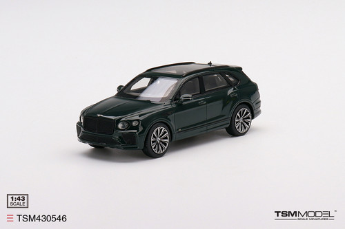 1/43 TSM Bentley Bentayga V8 2020 British Racing Green Resin Car Model