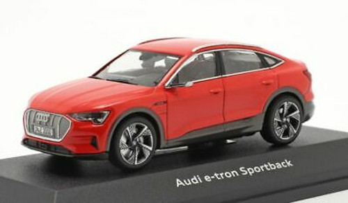 1/43 iScale 2020 Audi E-Tron Sportback (Catalunya Red) Car Model