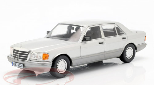 1/18 iScale 1994-1998 Mercedes-Benz S500 (W140) (Brilliant Silver