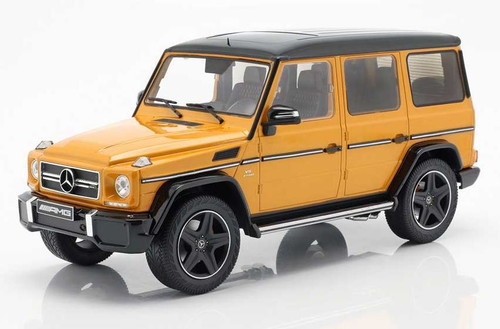 1/18 iScale Mercedes-Benz G-Class G63 AMG (Solarbeam Yellow) Diecast Car Model