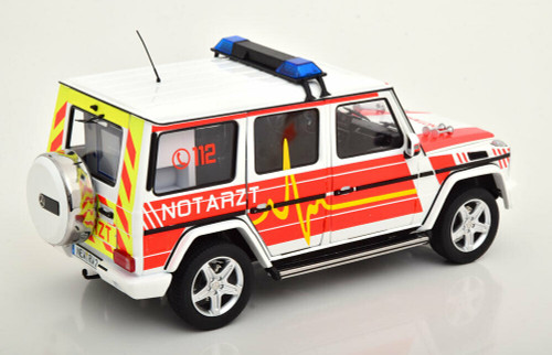 1/18 iScale Mercedes-Benz G-Class (W463) Emergency Vehicle Diecast Car Model