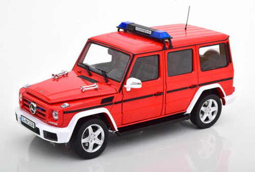 1/18 iScale Mercedes-Benz G-Class (W463) Fire Department Vehicle Diecast Car Model