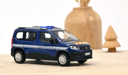 1/43 Norev 2019 Peugeot Rifter Gendarmerie (Blue) Diecast Car Model