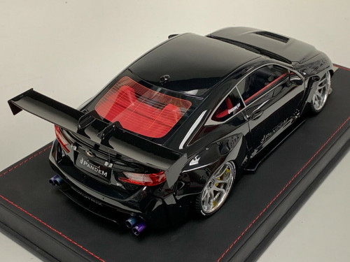 1/18 Dealer Edition Lexus RC F RCF Pandem Liberty Walk (Silver