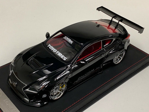 1/18 Dealer Edition Lexus RC F RCF Pandem Liberty Walk (Silver