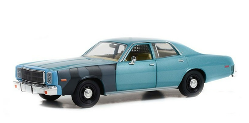 1/24 Greenlight Hunter (1984-91 TV Series) - Sergeant Rick Hunter's 1977 Plymouth Fury Diecast Car Model