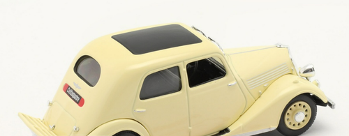 1/43 Norev 1934-1938 Renault Celtaquatre (Cream White) Car Model