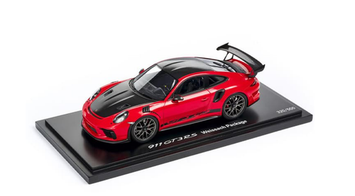 1/18 Dealer Edition Porsche 911 991 GT3 RS Weissach Pack (Guards Red) Resin Car Model