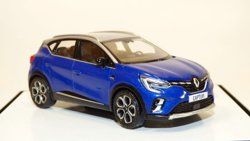 1/43 Norev 2020 Renault Captur (Blue) Car Model