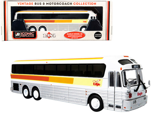 TEMSA TS 35E Coach Bus Yellow Yankee Trails The Bus & Motorcoach  Collection 1/87 Diecast Model by Iconic Replicas 