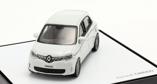 1/43 Norev 2019 Renault Twingo 3rd Generation (White) Car Model