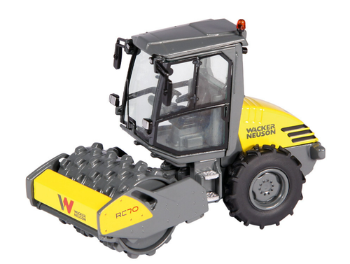 1/50 NZG Wacker Neuson RC70 Compactor with Pad Foot Diecast Model