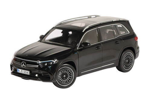 1/18 NZG Mercedes-Benz EQB (Kosmos Black Metallic) Diecast Car Model