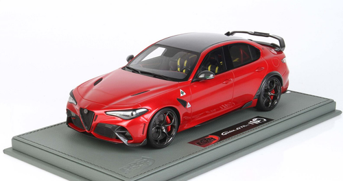 1/18 BBR Alfa Romeo Giulia GTAM Rosso GTA Red (Roll Bar Rosso Red Brakes) Resin Car Model Limited 250 Pieces