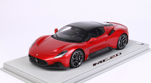 1/18 BBR Maserati MC20 2020 (Winning Red) Resin Car Model Limited 150 Pieces