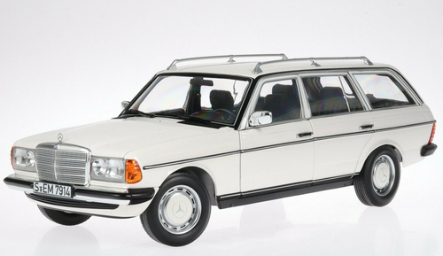 1/18 Norev 1982 Mercedes-Benz 200 T (S123) (White) Diecast Car Model